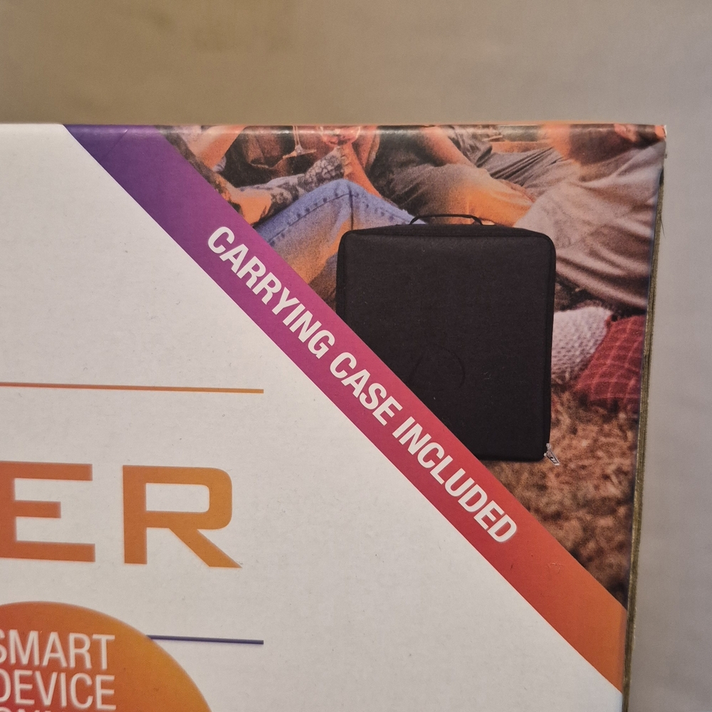 iLive Pop-Up Movie Theater Kit with Projector and Speaker